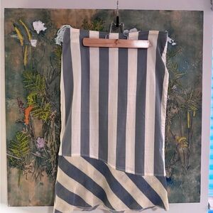 DieselLabs Striped Blue and White Dress, made in Italy, circa 2010s